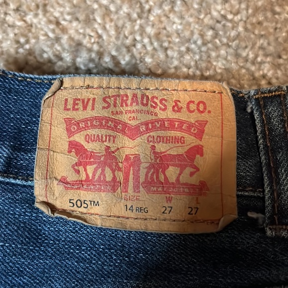 Levi’s 505 Jeans size 27/27 - Picture 4 of 5